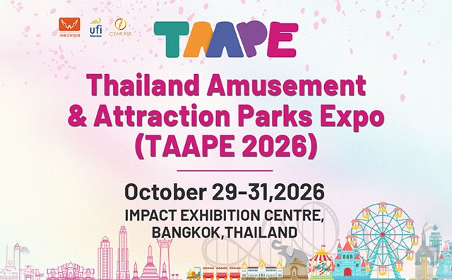 Thailand (Bangkok) Amusement & Attraction Parks Expo 2026 (TAAPE 2026)